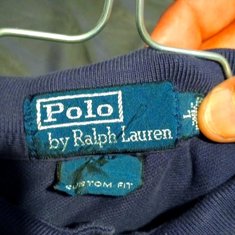 Polo By Ralph Lauren, Big Pony Men's,Large, Tie-dye, Short Sleeve, Gently Used - Picture 3 of 8